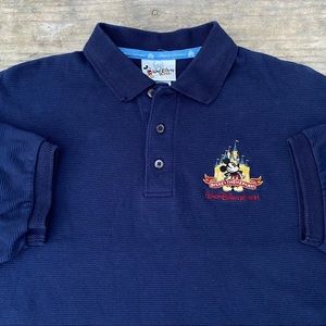 🔥VTG 90s Disney Theme Parks Mickey Polo Shirt | M